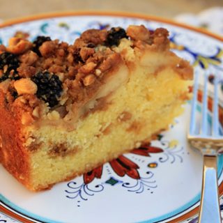 Blackberry Apple Cake