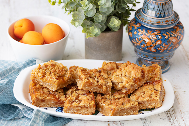 Apricot Oat Bars