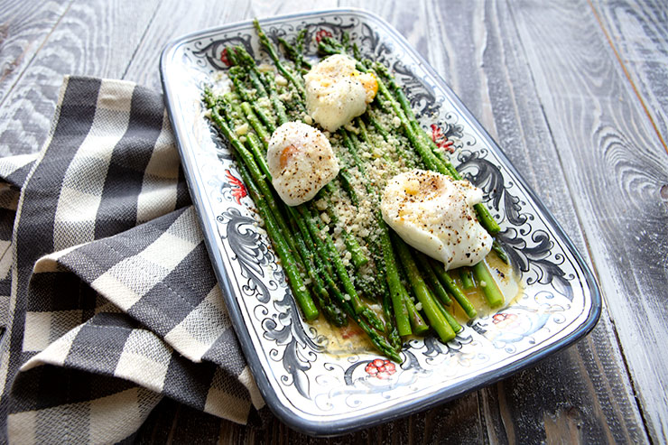 Asparagi alla Bismarck