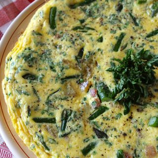 Spring Asparagus Frittata
