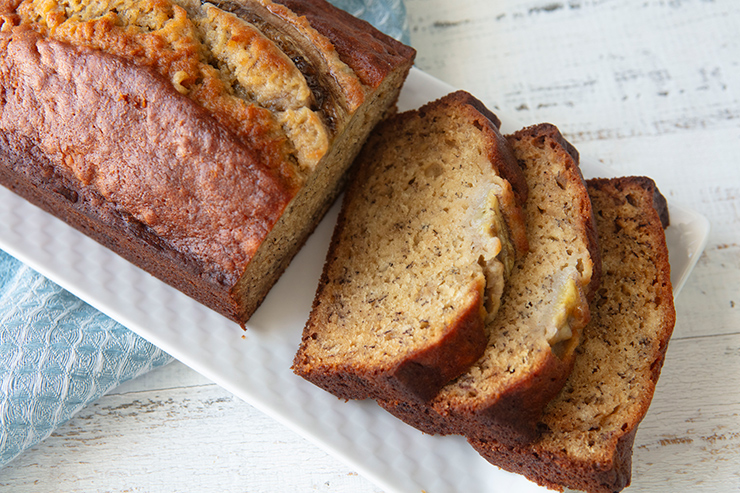 Olive Oil Banana Bread