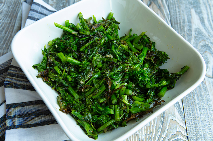 Broiled Broccoli Rabe