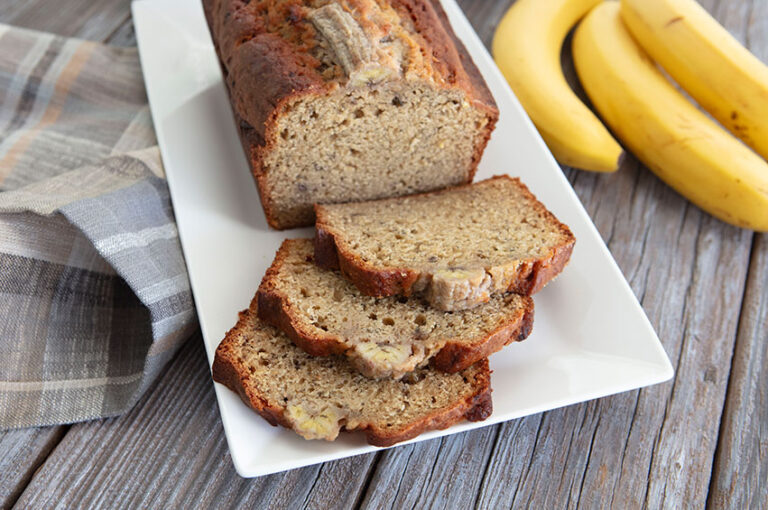 Banana Coffee Quick Loaf