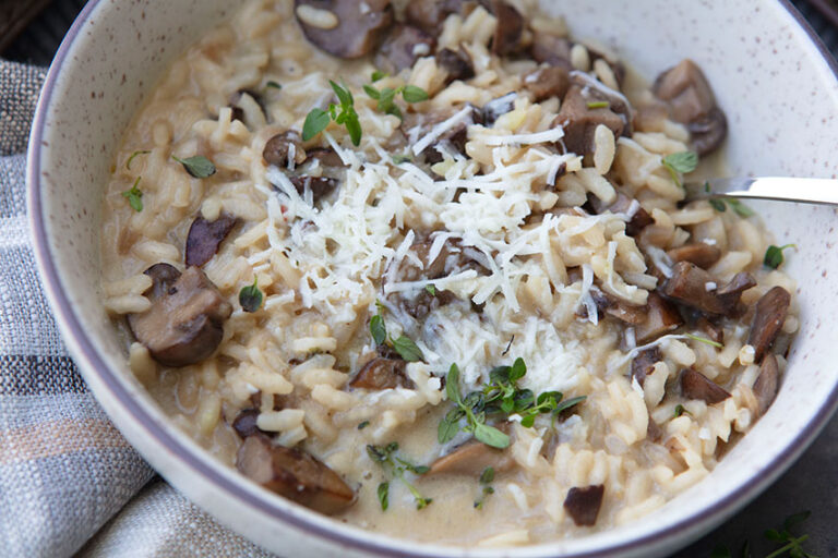 Instant Pot Mushroom Risotto