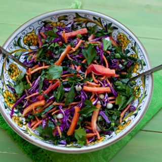 Kale & Red Cabbage Salad