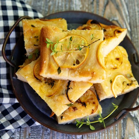 Lemon Thyme Focaccia