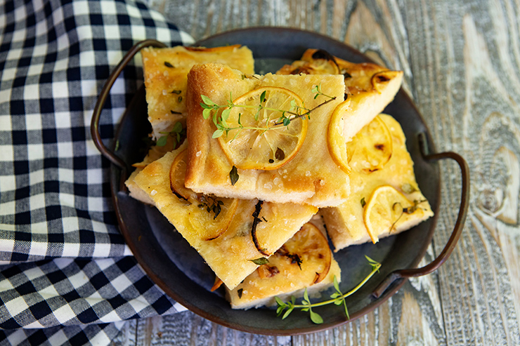 Lemon Thyme Focaccia