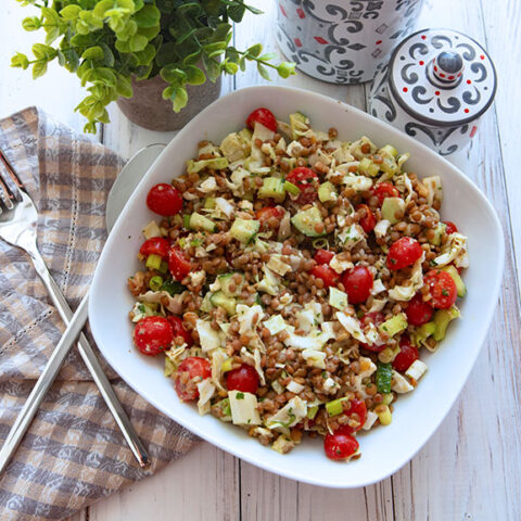Lentil Chopped Salad
