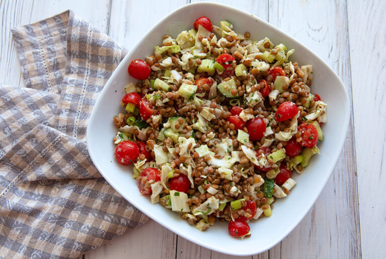 Lentil Chopped Salad