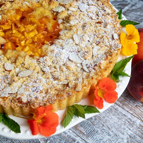 Summer Peach Crostata