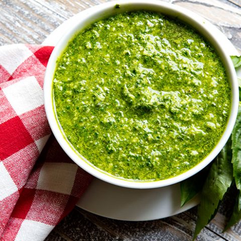 How To Make Stay Green Basil Pesto