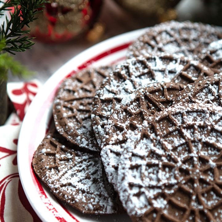 Chocolate Pizzelle