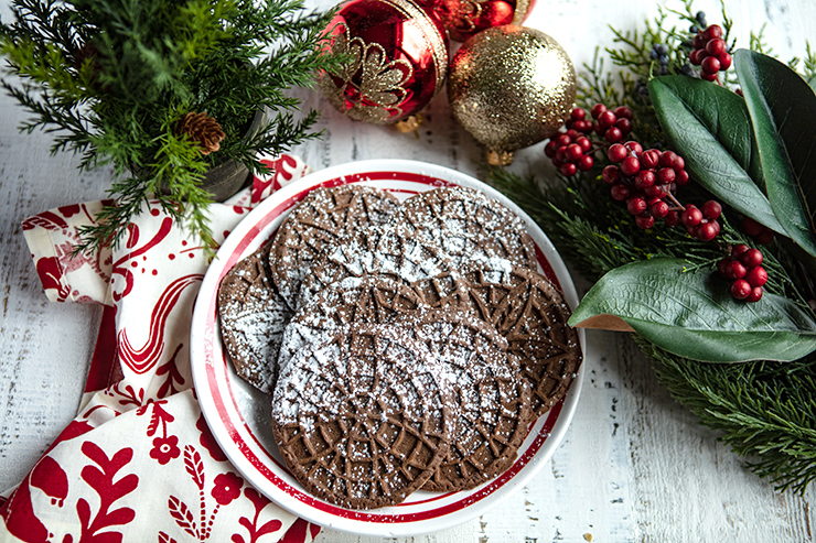 Chocolate Pizzelle
