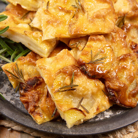 Crispy Potato Flatbread (Schiacciata di Patate)