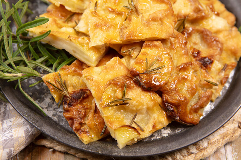 Crispy Potato Flatbread (Schiacciata di Patate)