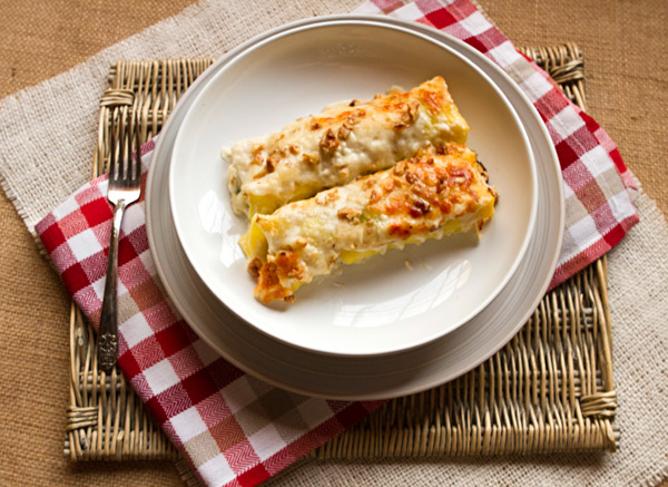 Roasted Butternut Squash, Ricotta, & Spinach Cannelloni