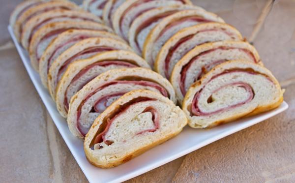 Stromboli With Meat & Cheese