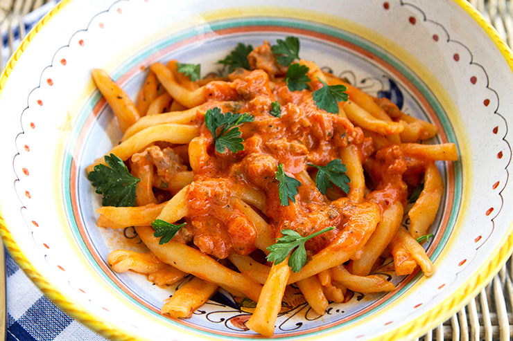 Creamy, Spicy Sausage Pasta Sauce