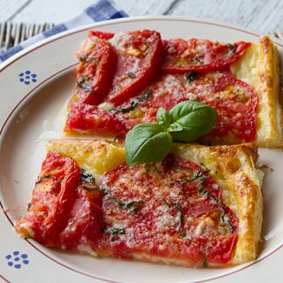 Rustic Summer Tomato Tart