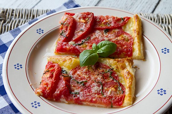 Quick & Easy Rustic Summer Tomato Tart