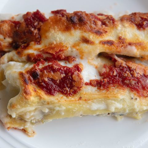 Veal & Spinach Cannelloni