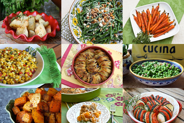 Italian Inspired Thanksgiving Vegetable Sides