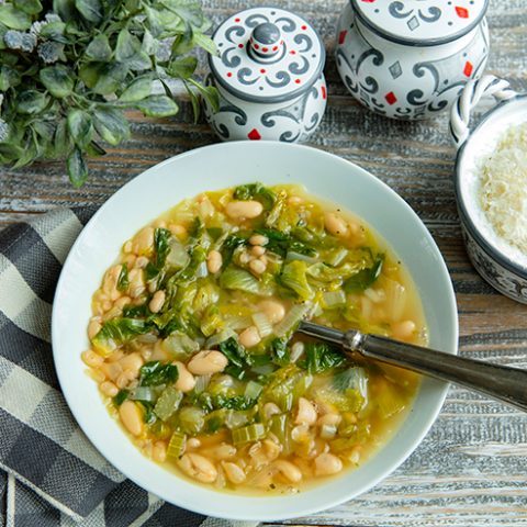 White Bean Escarole Soup